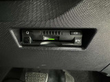ETC車載器付きです。高速道路の料金所もスムーズに通過できます。