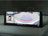 360度ビューモニターを装備!【駐車の際、ナビ画面に車を真上から捉えた映像が映ります。駐車の際にとても便利な装備です♪