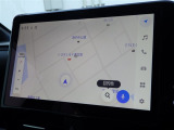 純正ナビです。見やすい地図画面です。