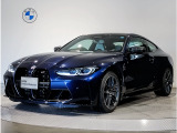 BMW M4 Competition xDrive タンザナイトブルー☆Mカーボンエクステリアパッケージ☆カーボンインテリア☆シルバーストーンレザー☆レッドキャリパー