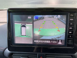 【インテリジェントアラウンドビューモニター】駐車中のクルマを空から見下ろしているかのような映像で表示し、駐車をアシストします!