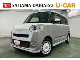白&times;グレーのやさしく上品なカラーリングで、かわいさと落ち着きを兼ね備えた1台です♪広々とした室内空間に加え、スライドドア採用で乗り降りや荷物の積み込みもラクラク(^^♪