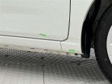 運転席ドア下あたりにキズあり