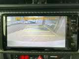 【バックカメラ】駐車時に後方がリアルタイム映像で確認できます。大型商業施設や立体駐車場での駐車時や、夜間のバック時に大活躍!運転スキルに関わらず、今や必須となった装備のひとつです!
