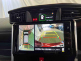 見えづらい車体後方部を映像で映し出してしっかりサポート!難しいバック駐車も安心です♪