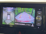 【アラウンドビューモニター】専用のカメラにより、上から見下ろしたような視点で360度クルマの周囲を確認することができます☆死角部分も確認しやすく、狭い場所での切り返しや駐車もスムーズに行えます。