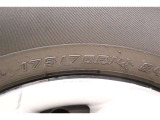 175/70R14    車両装着標準タイヤサイズです。 タイヤのご相談も石川トヨペットカローラにお任せください