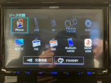 【8インチナビ】TV CD/DVD再生やBluetoothオーディオなど多彩なメディアに対応したメモリーナビを装備しています。