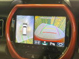【全方位モニター用カメラ】専用のカメラにより、上から見下ろしたような視点で360度クルマの周囲を確認することができます☆死角部分も確認しやすく、狭い場所での切り返しや駐車もスムーズに行えます。