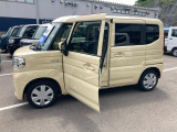 ドア開口部は広々としているので乗り降りしやすいです♪
