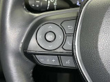 ステアリングスイッチ装備!運転しながら手元でオーディオの操作などができます。