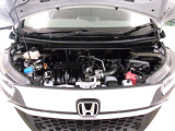 自慢のエンジンはパワードbyHONDAです。精度とバランスにこだわって、低回転からスムースなパワーを発揮します。
