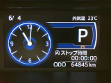視認性の良いメ-タ-を採用しており、快適なドライブをサポ-トします♪