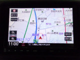 ナビゲーションももちろん装備。多彩な機能で快適ドライブをアシスト。オーディオ機能も充実していますね。