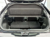 リアシートを格納すると奥行きが広がり、大きめの荷物にも対応出来そうです。