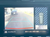 ●ガイドライン付きバックカメラ:不安な駐車もこれで安心!ガイドライン付きなので狭い箇所での駐車もラクラクです!