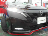 ヘッドライトはLED仕様で、明るく雨の日も安心です!フォグランプも付いています。