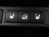 運転席、助手席はシートヒーター付きです。座面や背もたれを素早く温め、寒い日もより快適に過ごせます。