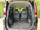 普段のお買い物や通勤、送迎等に十分な荷室スペースを確保しております。セカンドシートを倒すと、大きな荷物の積載も可能です♪