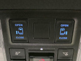 【両側パワースライドドア】スマートキーや運転席のスイッチで後席両側スライドドアの開閉が可能♪電動だから力を入れてドアを開ける必要が無く、小さなお子様でも簡単に開け閉めでき快適です♪