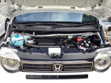 Hondaの技術が詰まったエンジンルーム♪エンジンルーム室内ともにルームクリーニング済みで清潔です!快適なドライブをお楽しみください。