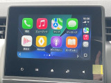 ●Apple Car Play:スマホとの有線接続で、ナビ・オーディオ再生などスマホのアプリ機能が画面でも使える便利機能です!