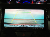 バックカメラを装備!運転席から見えにくい部分をナビの画面に映して、安全に操作が出来ます♪