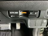 ETC2.0装備車です。高速道路の渋滞情報や静止画像提供などをナビとリンクして画面でお知らせします。また、高速道路の一時退出対象インターでは料金据え置きで一時退出もできます
