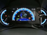 メーターの視認性もよく安全運転ができます。