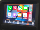 ●Apple Car Play:スマホとの有線接続で、ナビ・オーディオ再生などスマホのアプリ機能が画面でも使える便利機能です!