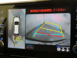 パノラミックビューモニターを装備しております。