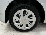 タイヤサイズは155/65R14!スチールホイールに錆があります。
