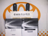 スマートキー付。取扱説明書とメンテナンスノートもあります☆品質評価シート付いてます!トヨタ認定中古車ライト!!