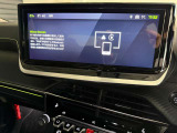 車両設定はタッチパネルにて操作可能です。
