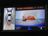 バックガイドモニターを装備しています、車庫入れもラクラクです。パノラミックビューモニターを搭載しています、上からの画像も表示されます。