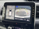 まるで上から見下ろしたように確認が出来るアラウンドビューモニターが装備されております!