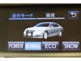 燃費優先のECO。パワー優先のPOWER。走りと燃費のバランスに優れたNORMAL。そして、雪道発進時の強い味方SNOW。気分や走行状況に合わせて走りを選べます。