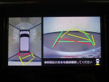 パノラミックビューモニター付きで、車両の周囲を確認することができるので安心できますね♪