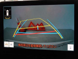 バックガイドモニターを装備しています、車庫入れもラクラクです。