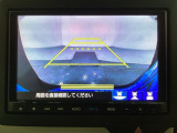 バックでの車庫入れも安心です! リアカメラが付いているバックモニター付のナビを装備しております。操作線もついており距離感も画面から確認できます。