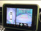 【全方位モニター用カメラ】専用のカメラにより、上から見下ろしたような視点で360度クルマの周囲を確認することができます☆死角部分も確認しやすく、狭い場所での切り返しや駐車もスムーズに行えます。