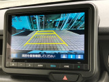 バックカメラ♪運転席から死角となりやすい部分も見えやすく車庫入れの苦手な方にも安心して駐車できます☆