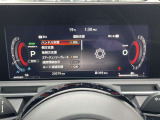 運転支援システムなどのお車の様々な情報がメーター内で確認、設定できます