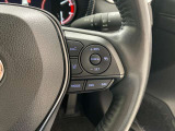 前方の車との車間を設定し、スピードを上げたり緩めたりを自動で行ってくれる追尾式の「レーダークルーズ」。上級装備の一つです!高級車にしかつかない嬉しい機能です。
