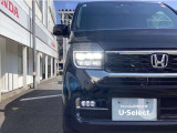 ヘッドライトはLEDです☆省電力で明るいです♪