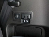 100V AC電源(1500W)室内で家電製品が使えるので便利です。