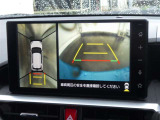 バックモニターが付いているため、車庫入れも安心です!