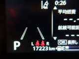 現在の走行距離です。