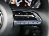 前走車両の速度に合せて、自車の速度を調整できる「MRCC(マツダレーダークルーズコントロール)」を装備しています。