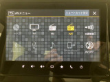 【9インチナビ】TV CD/DVD再生やBluetoothオーディオなど多彩なメディアに対応したメモリーナビを装備しています。